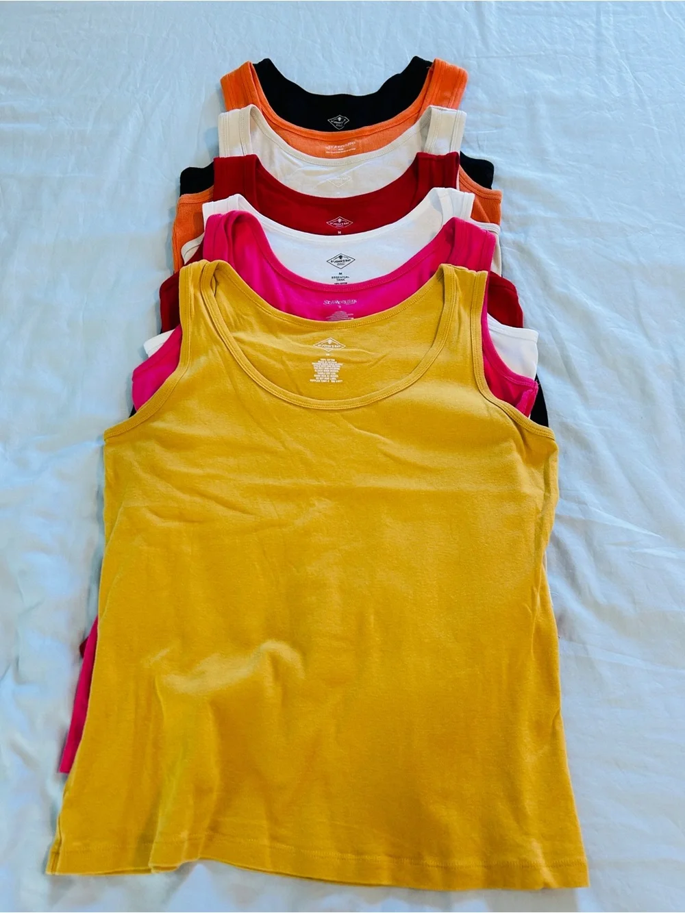 St John’s Bay tank tops- set of 7 - Picture 2 of 5